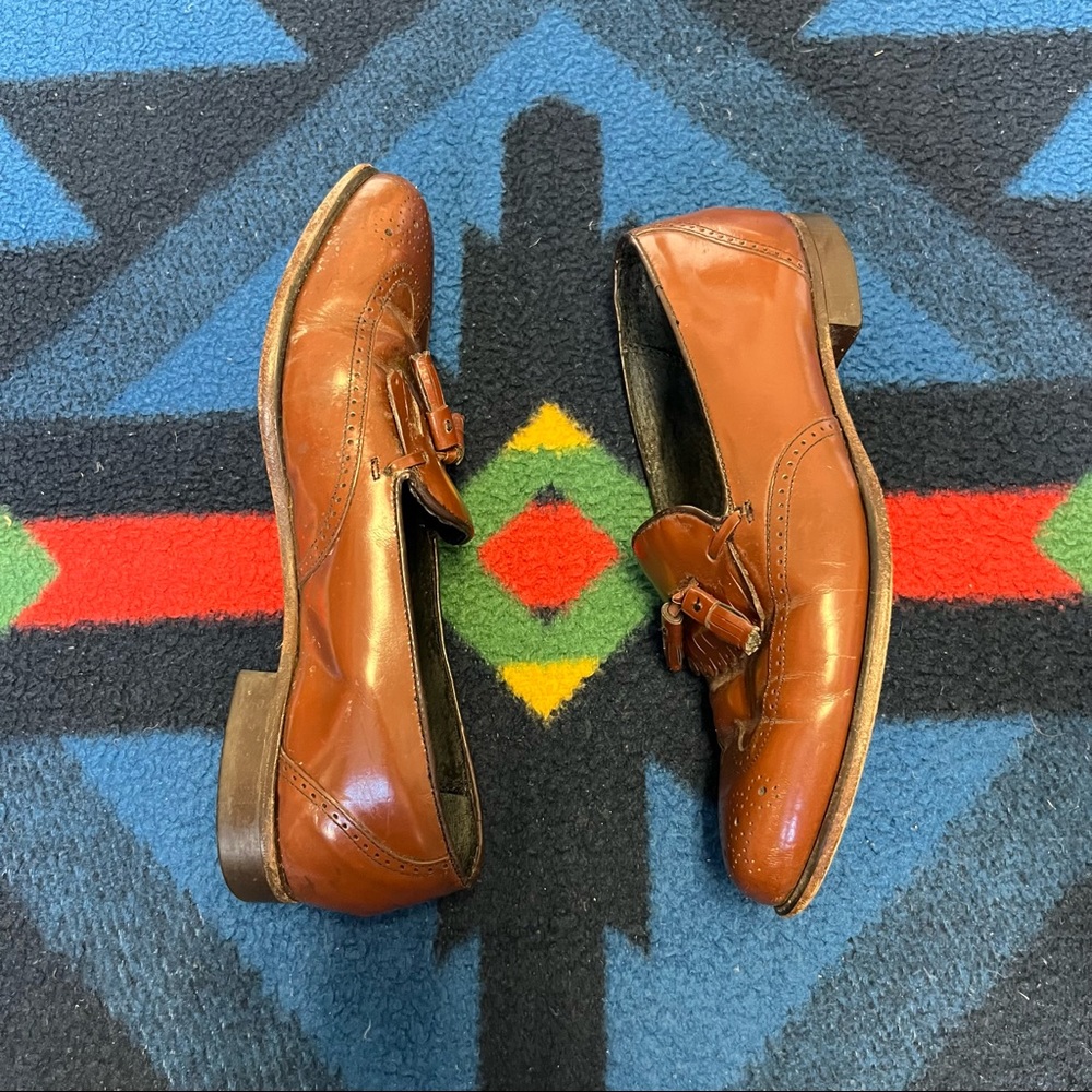 Stanford Leather Loafers (7.5 D) (USA Made)